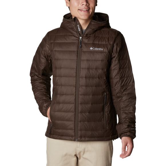 NWT Columbia Men’s Voodoo Falls 590 TurboDown Hooded Jacket – Cordovan, L - Picture 7 of 7